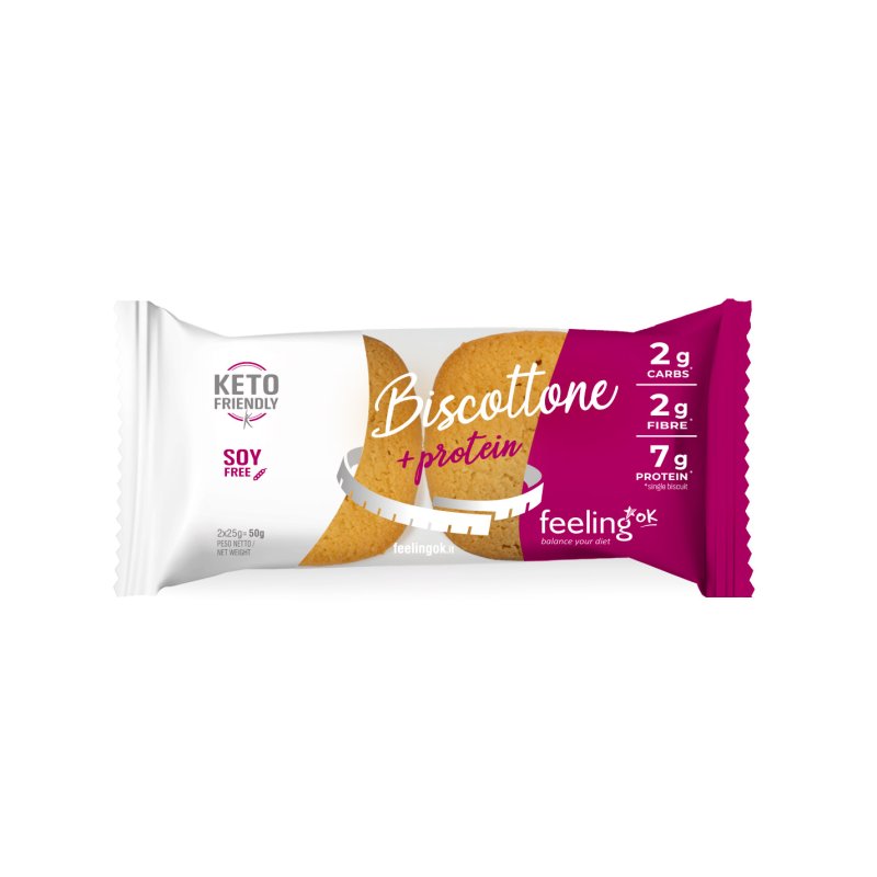 Feeling Ok Biscottone Gusto Gusto Arancia 50g