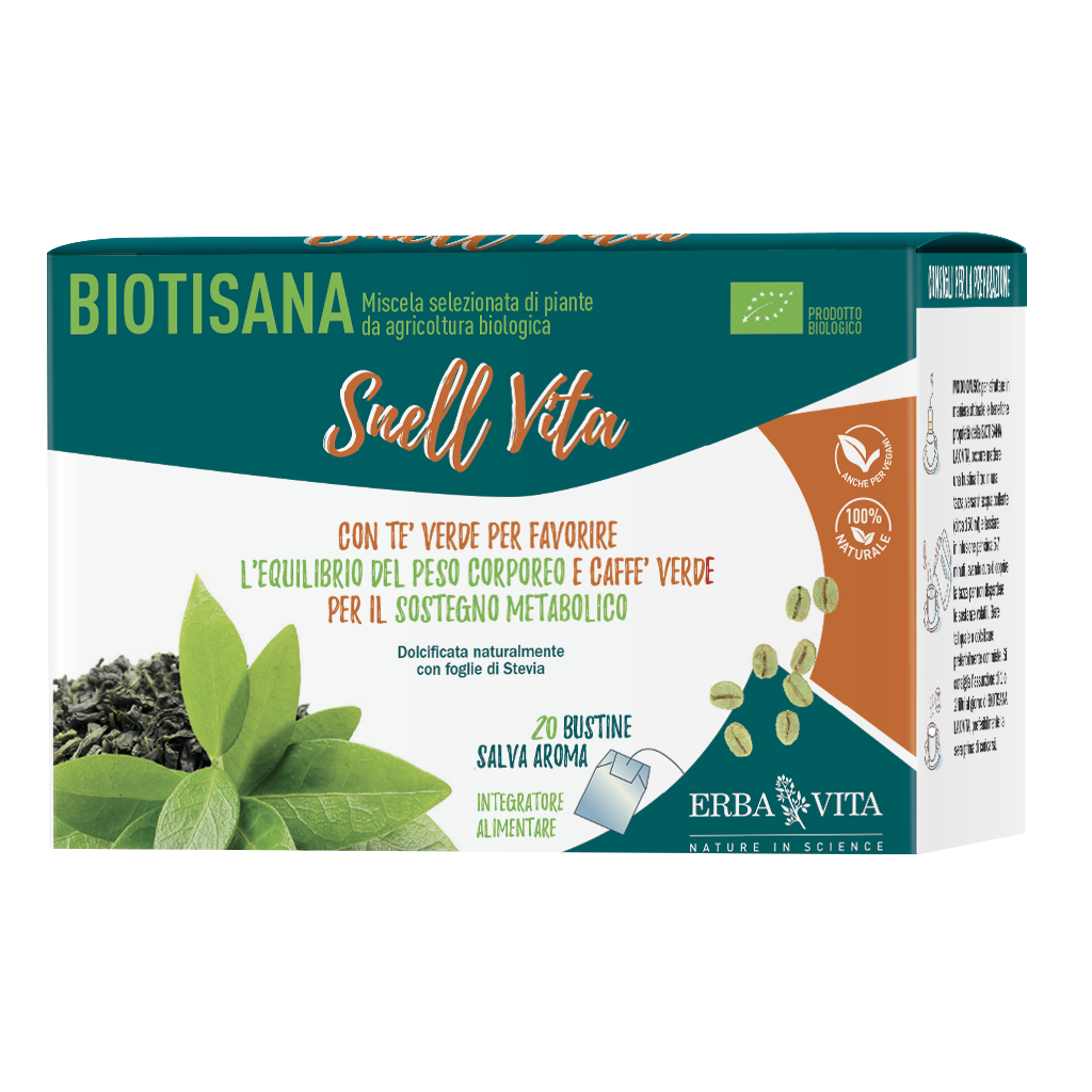 Erba Vita Biotisana Snell Vita Tisana Snellente 20 Bustine