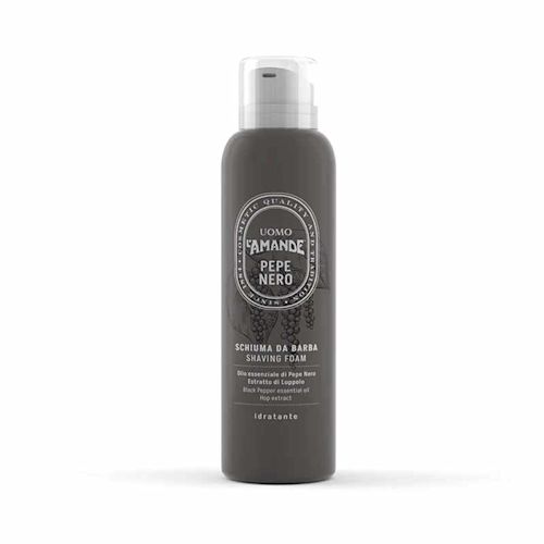 944932728 - UOMO SCHIUMA BARBA IDRATANTE PELLI DELICATE PEPE NERO 200 ML - 4782663_1.jpg