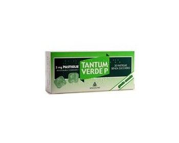 Tantum Verde P 3mg Gusto Menta 20 Pastiglie