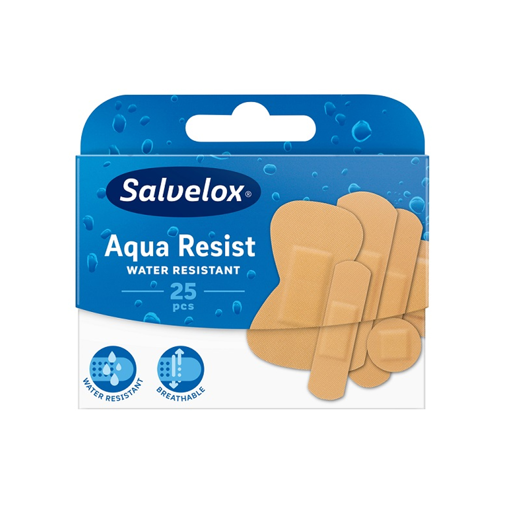 Salvelox Cerotti Aqua Resist 25 Pezzi Assortiti