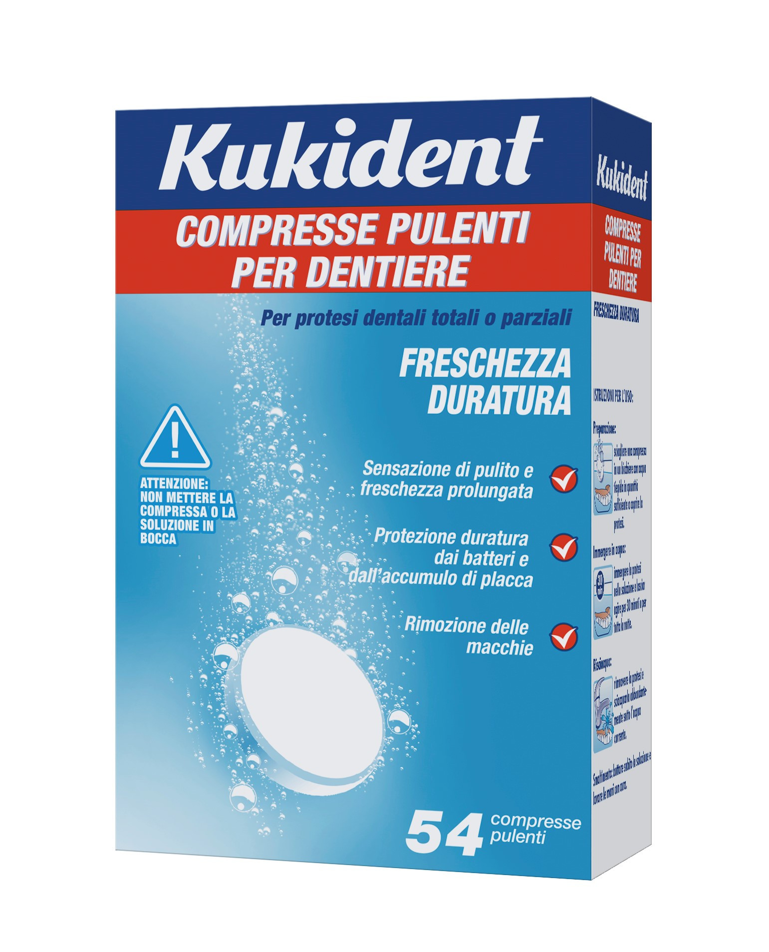 Kukident Lunga Protezione 54 Compresse