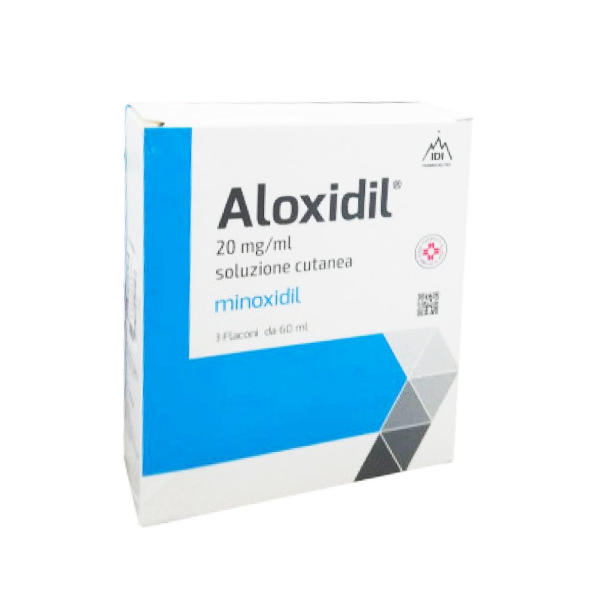 Aloxidil Soluzione della pelle Per Alopecia 3 Flaconi Da 60ml