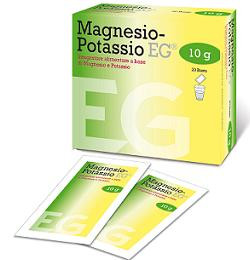 Ergovis Mg+k Integratore Magnesio E Potassio 20 Bustine 10g