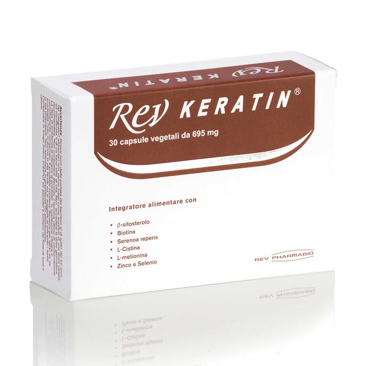 Rev Keratin Integratore Anti-Caduta 30 Capsule