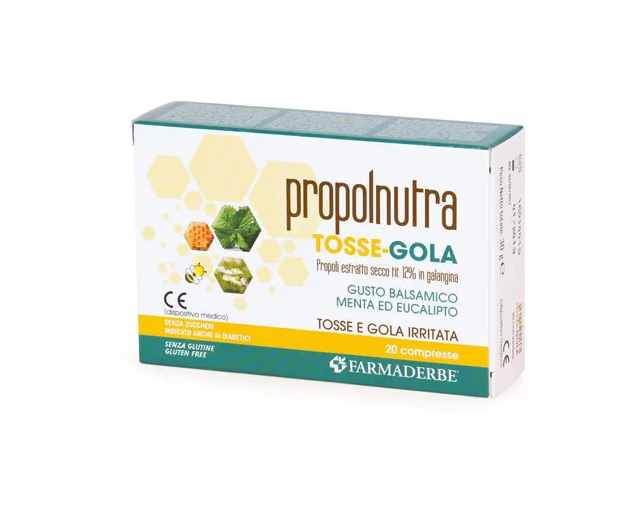 Propolnutra Tosse Gola 20 Compresse Masticabili