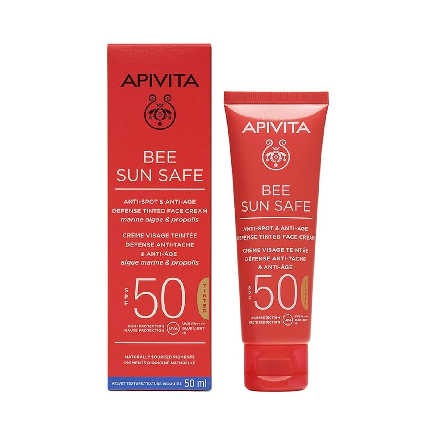 image - 951305337 - Crema viso colorata SPF50 che protegge dai raggi UVA/UVB, luce blu e inquinamento, aiutando a prevenire macchie scure e segni dell’età. - 4850356_2.jpg