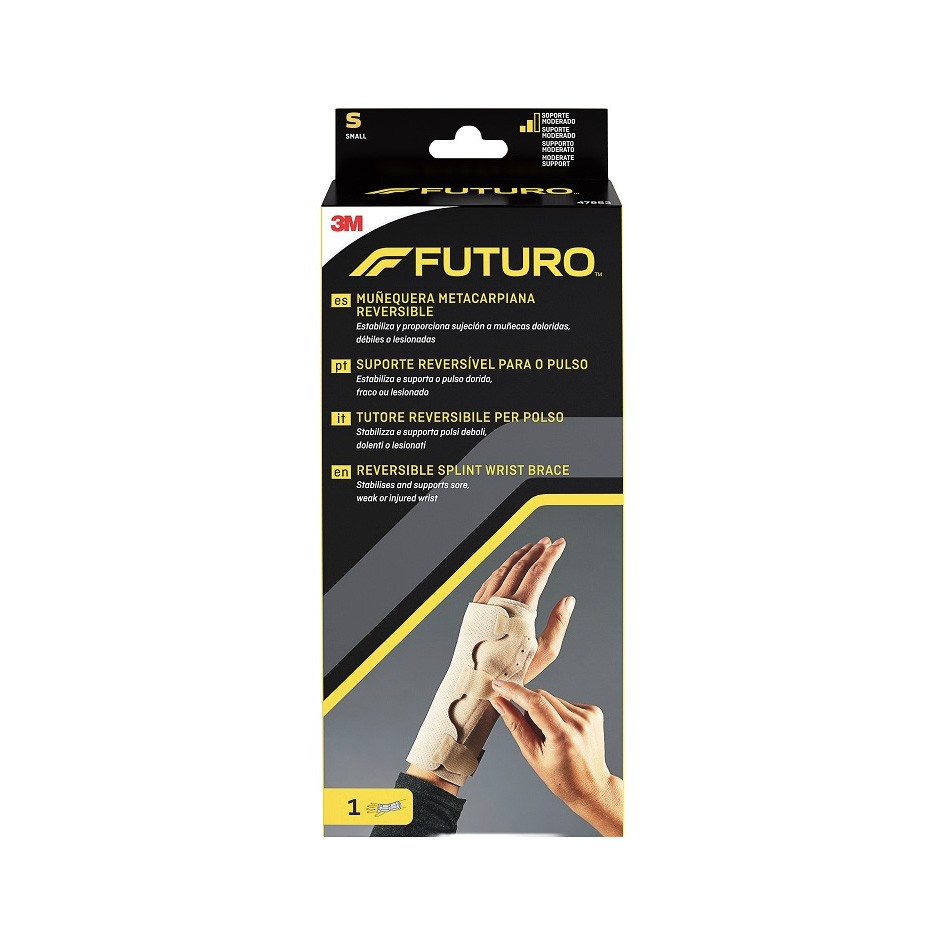 image - 931436188 - Il tutore per polso reversibile Futuro Large offre supporto e stabilit&agrave; a polsi deboli o lesionati, ideale per distorsioni, contratture e sindrome del tunnel carpale. - 4876366_2.jpg