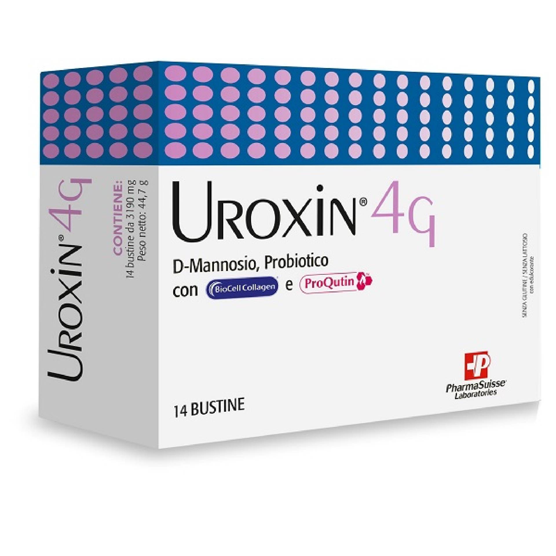 Uroxin 4g Integratore D-mannosio 14 Bustine