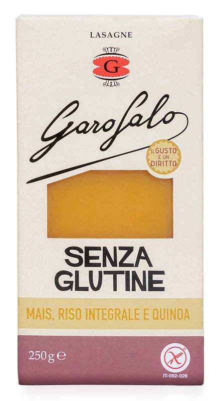 image - 984598173 - Lasagne senza glutine da 250 g, pronte in 6 minuti in acqua bollente e 20 minuti in forno a 180°C, ideali per piatti al forno. - 4866738_1.jpg