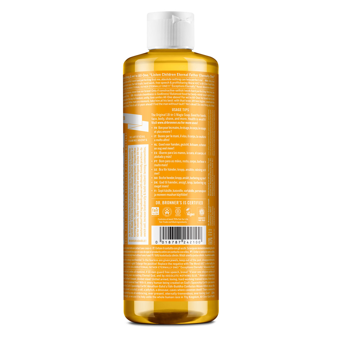 image - 972194815 - DR BRONNER'S 18-IN-1 LIQUID SOAP CITRUS-ORANGE 475 ML - 4760041_2.jpg
