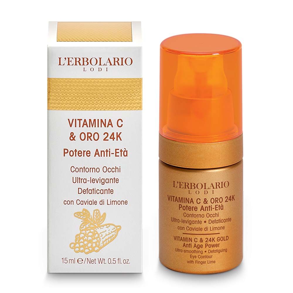 L'erbolario Vitamina C Oro Contorno Occhi 24k 15ml