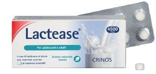 Lactease 4500 Fcc Menta 30 Compresse