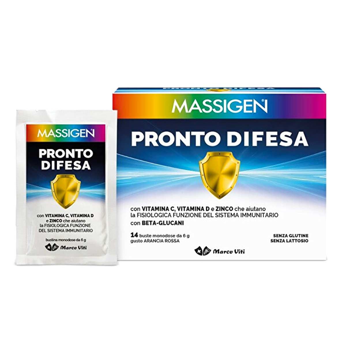 Massigen Pronto Difesa Integratore immunostimolante 14 Bustine