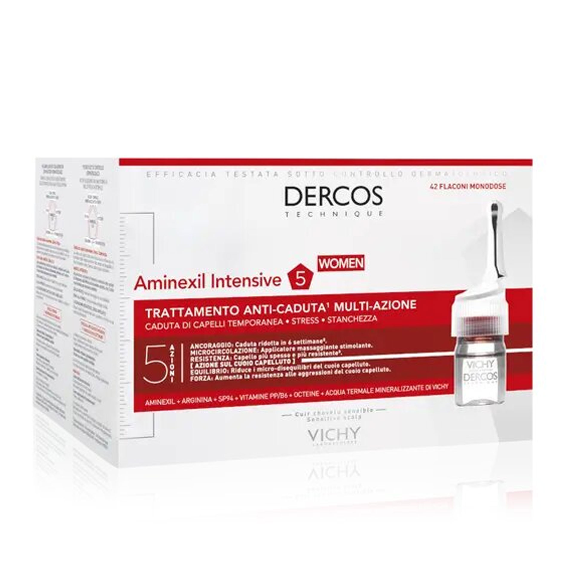 Vichy Dercos Aminexil Trattamento Anticaduta Donna 21 Fiale Da 6ml