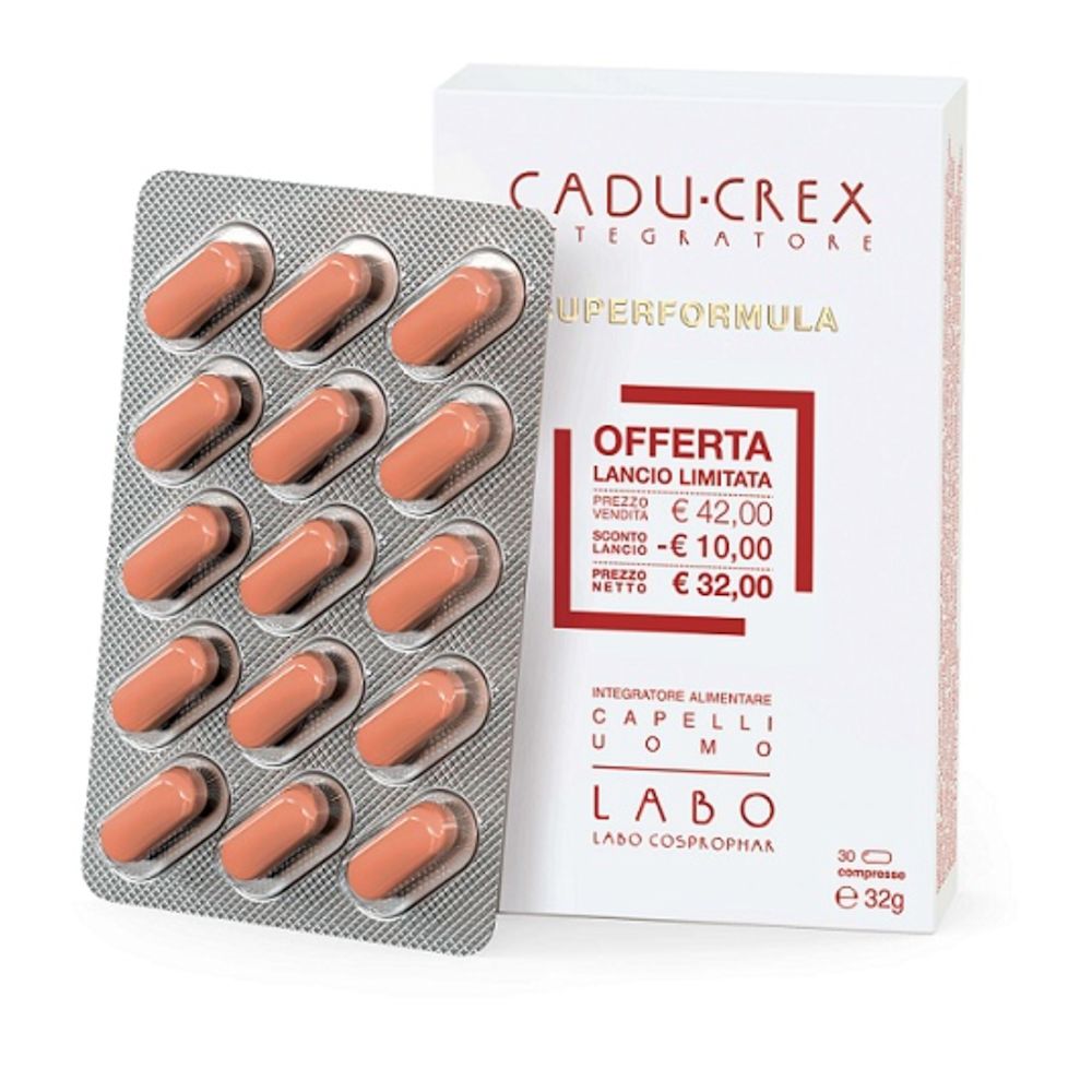 950908069 - CADU-CREX SUPERFORMULA INTEGRATORE CAPELLI UOMO 30 COMPRESSE 30 G - 4848923_1.jpg