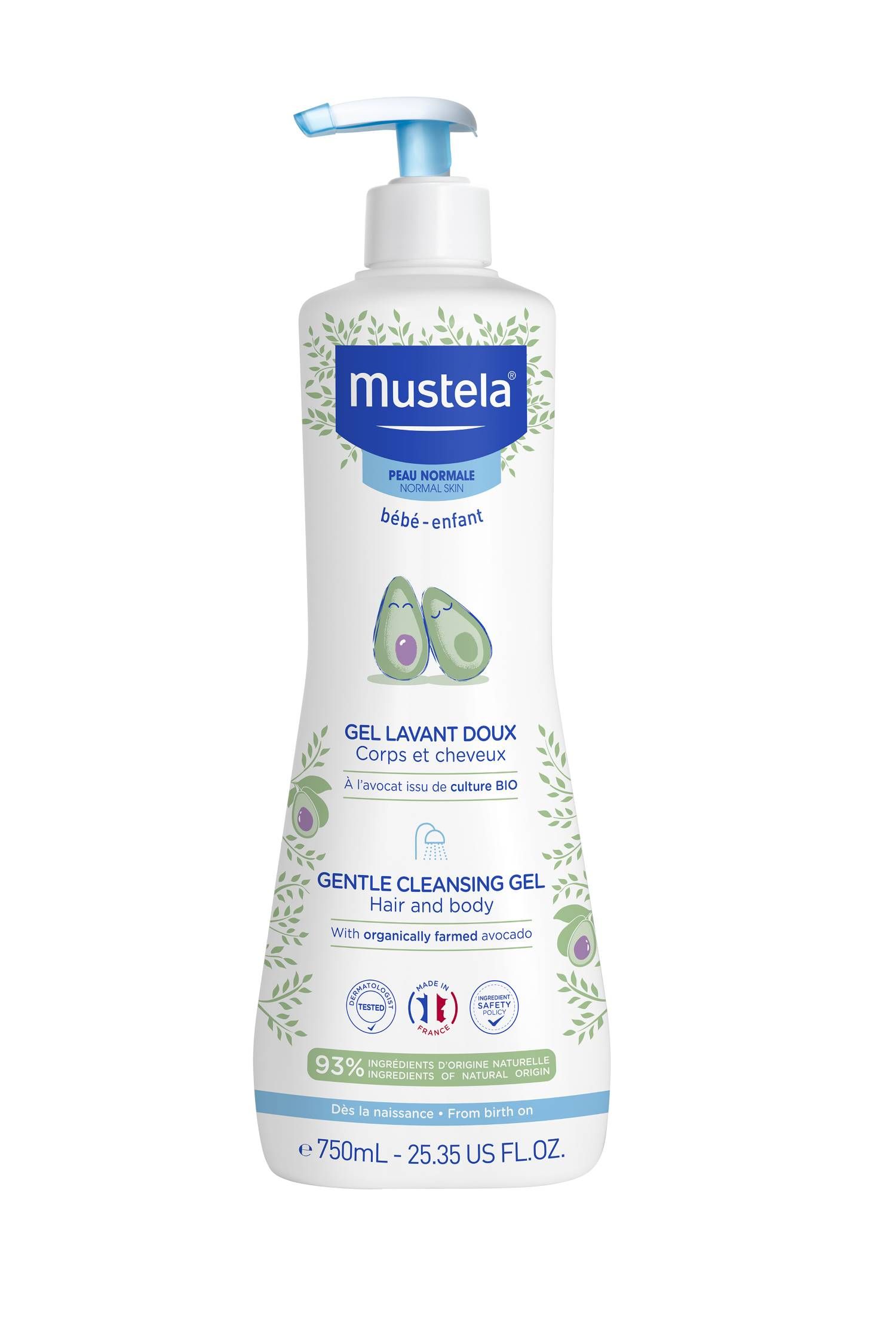 Mustela Gel Lavante Dertergente Delicato 750ml