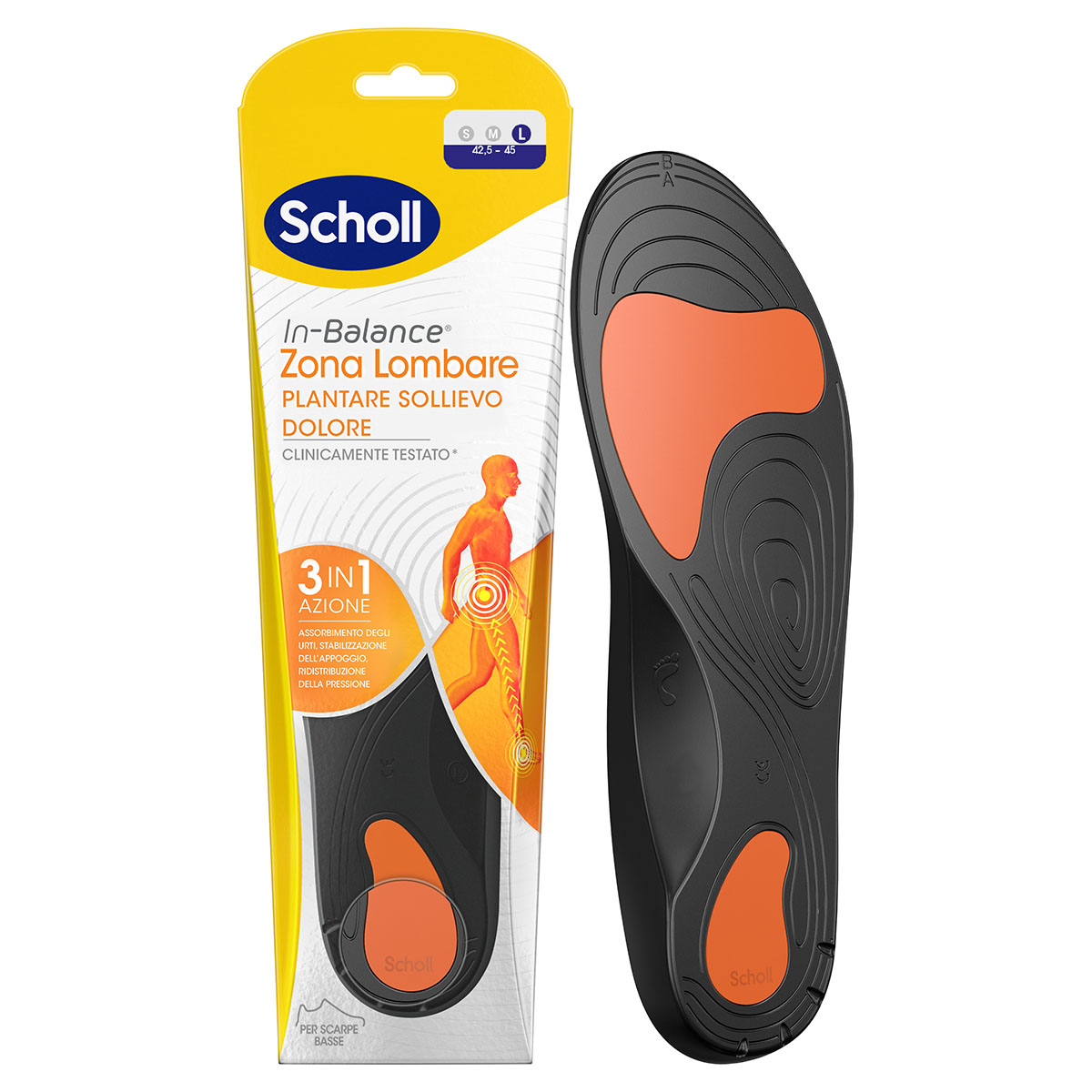 Dr.scholl Plantare Lombare L 2 Pezzi