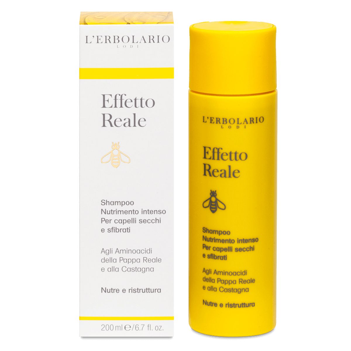 L'erbolario Effetto Reale Shampoo Nutrimento Intenso 200ml