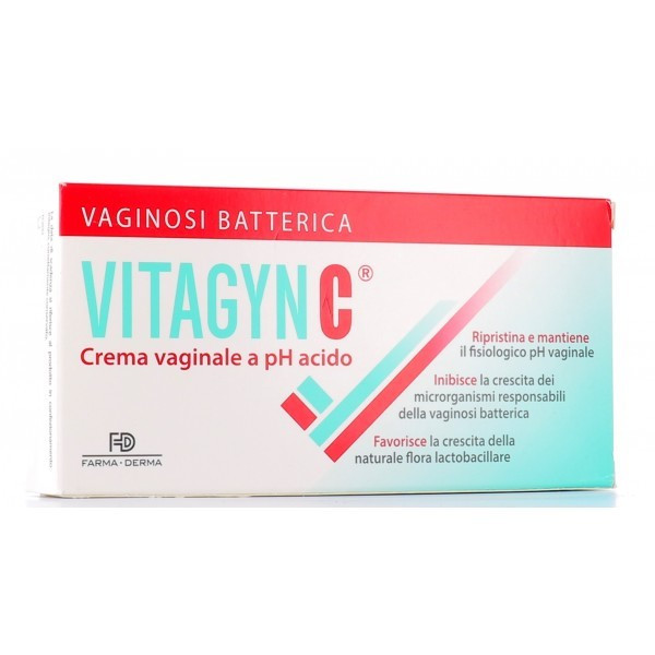 Farma-derma Vitagyn C Crema Vaginale 30g + 6 Applicatori