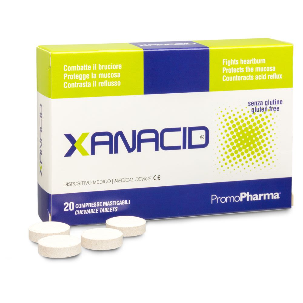 image - 934806858 - Xanacid Medicinale antiacido e anti reflusso 20 compresse - 4723310_2.jpg