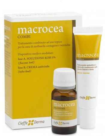 Macrocea Combi Soluzione Koh 5% -crema Antivirale