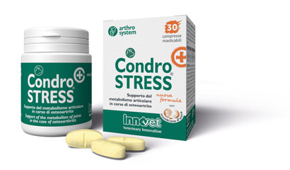 Condro Stress Integratore Cani Supporto Articolare 30 Compresse Masticabili