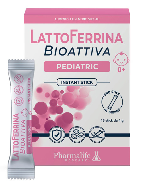 Lattoferrina Bioattiva Pediatric 15 Stick 4g