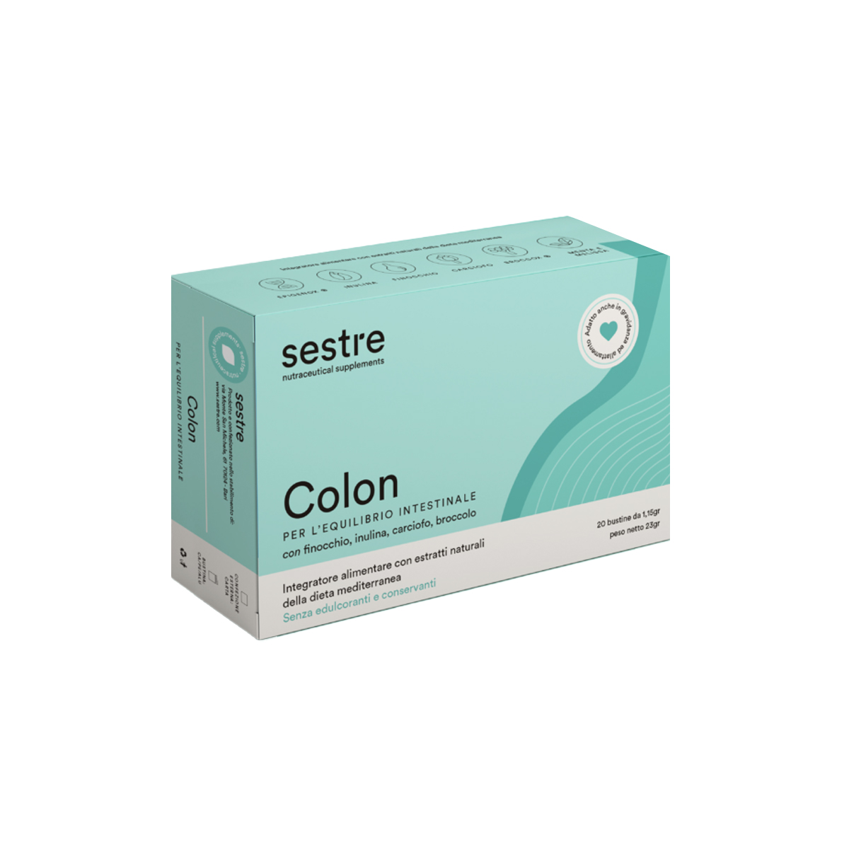 Colon Integratore Equilibrio Intestinale 20 Bustine