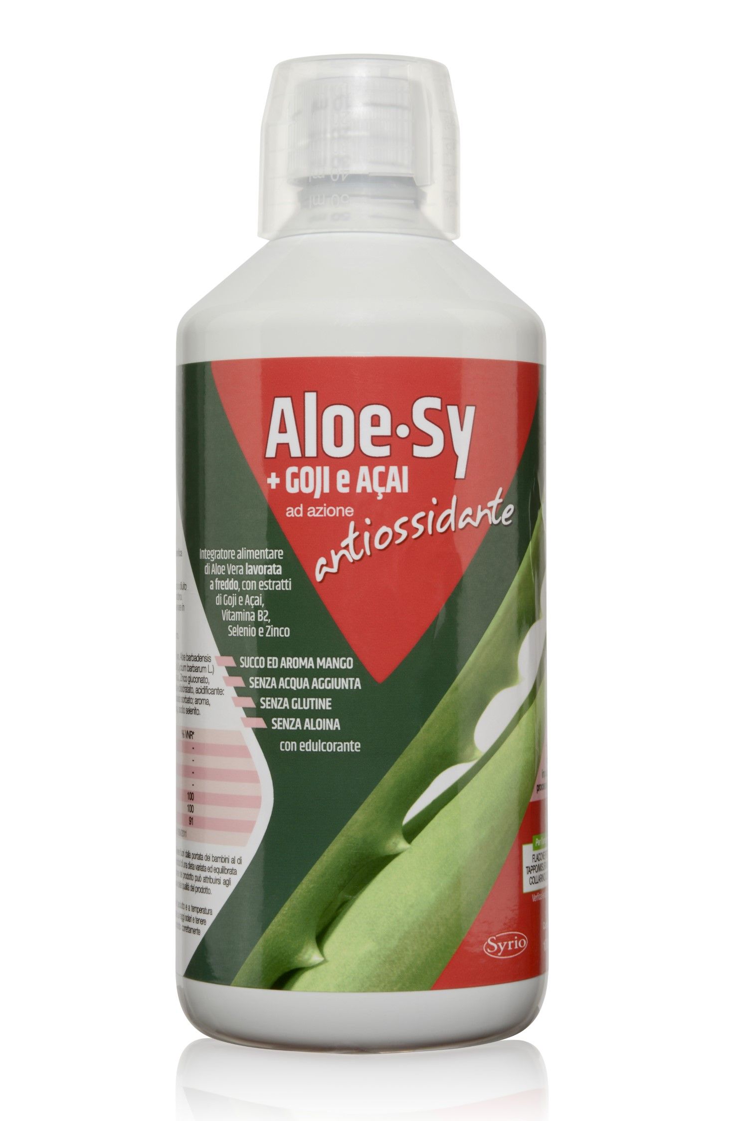 Syrio Aloe-sy Goji Acai Integratore Anti ossidante 1 Litro