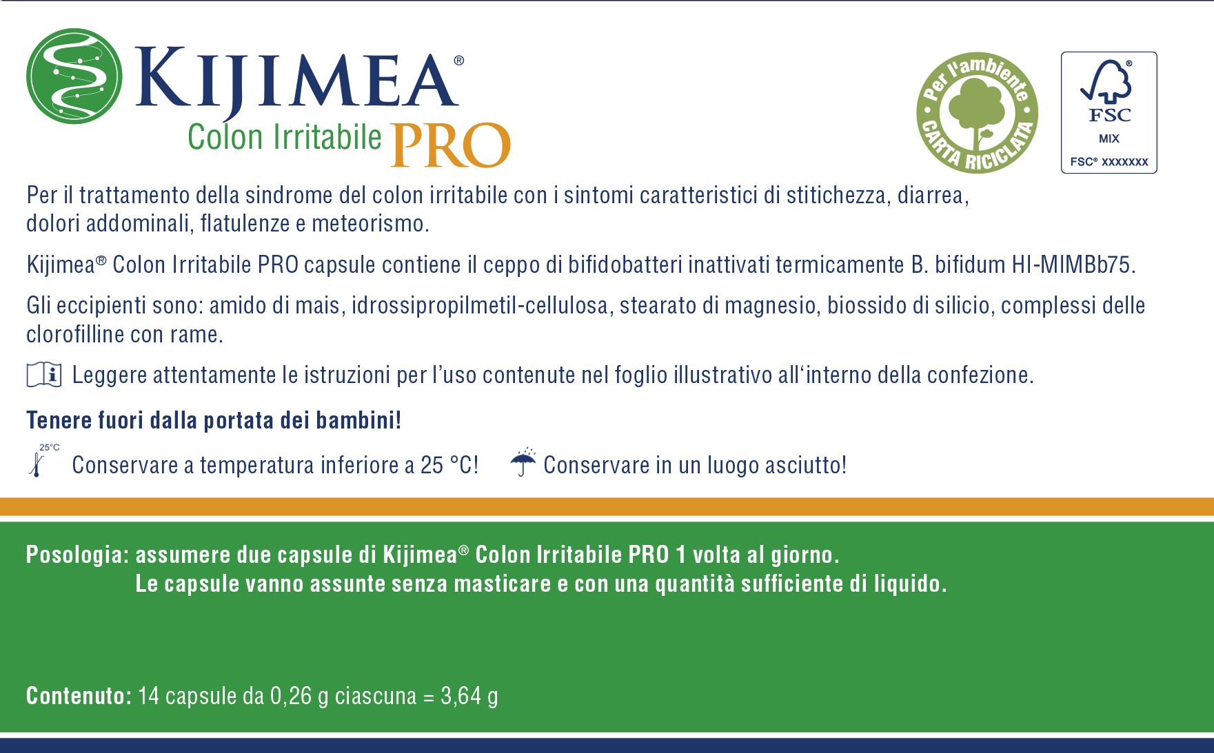 image - 978476099 - Kijimea Pro Trattamento Colon Irritabile 14 Capsule - 4707675_3.jpg