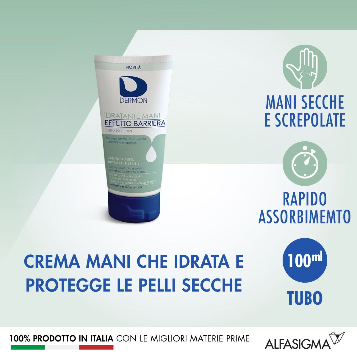image - 981389416 - Dermon Crema Idratante Mani Effetto Barriera 100ml - 4737442_3.jpg