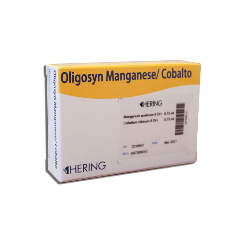 Oligosyn Manganese Cobalto Orale 15 Fiale Monodose