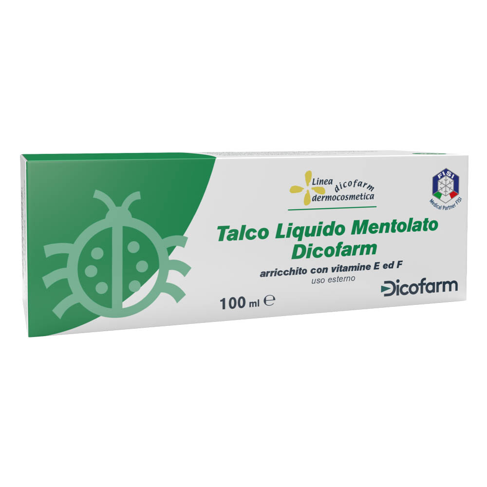 Dicofarm Talco Liquido Mentolato 100ml