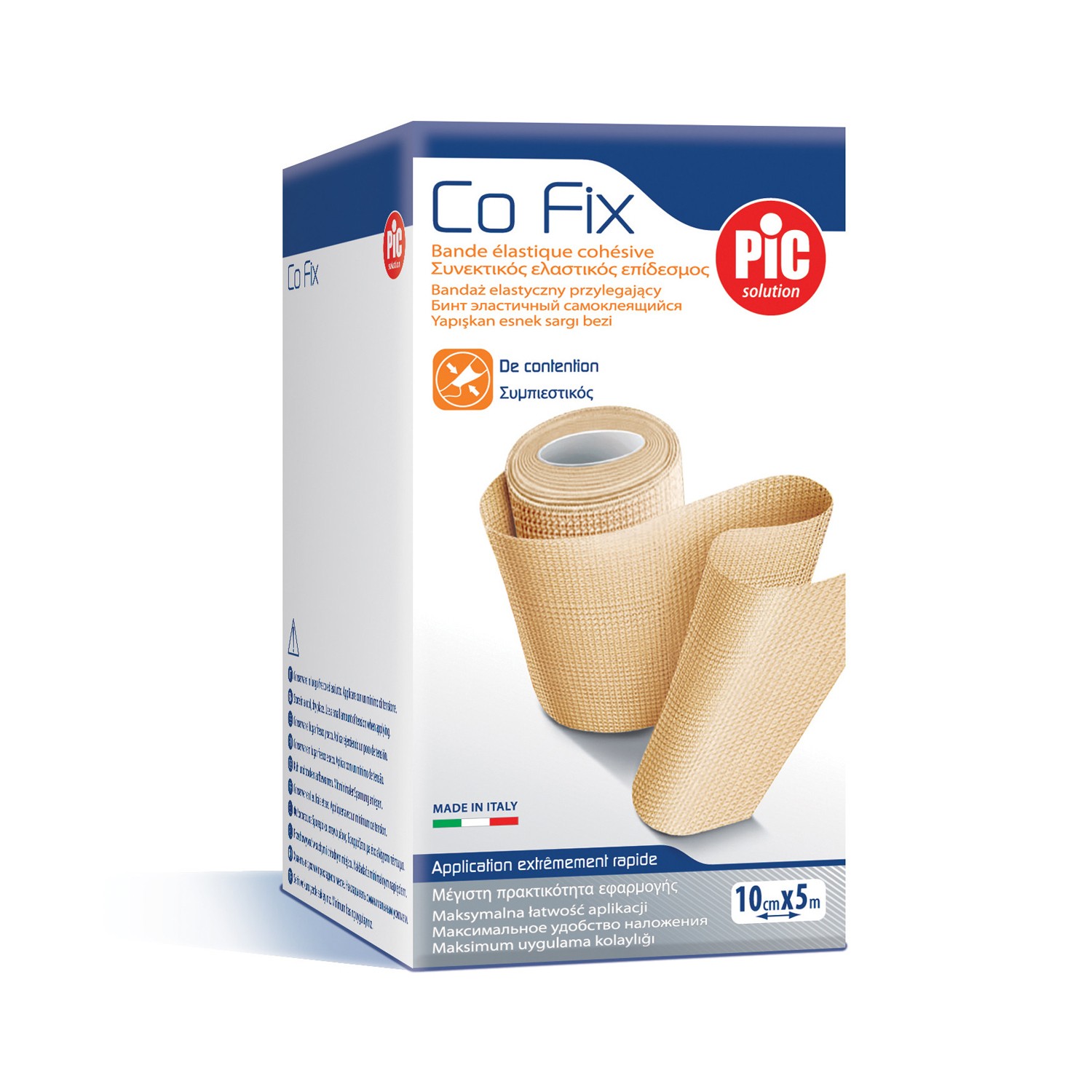 image - 926956754 - Benda elastica coesiva compressiva da 10cmx5m, applicabile senza ferma benda, aderisce su se stessa senza attaccarsi alla pelle o ai peli, resistente a pomate, sudore ed essudati. - 7892797_2.jpg