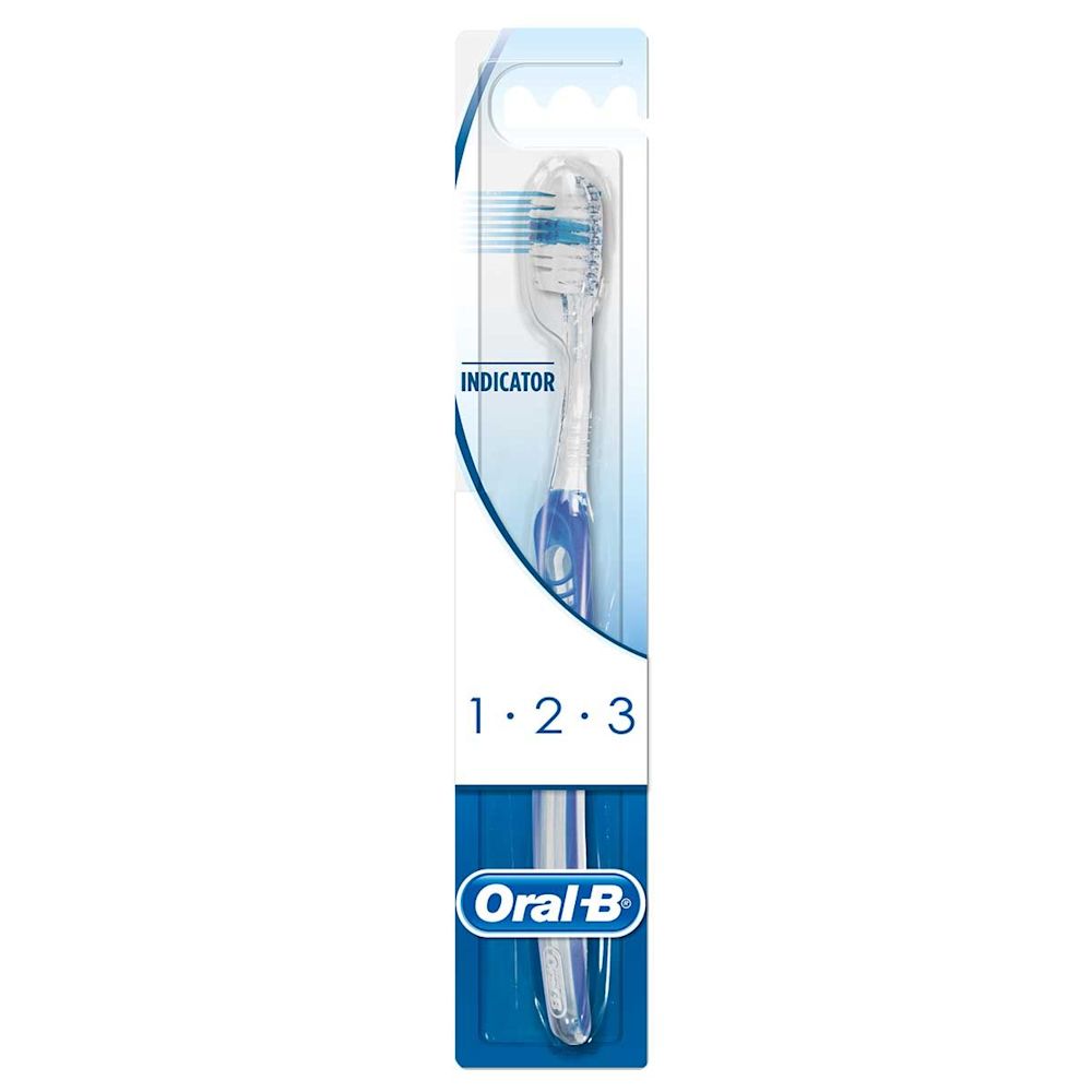 900321530 - ORALB 123 INDICATOR SPAZZOLINO MANUALE SETOLE 35 MEDIE - 7834972_2.jpg