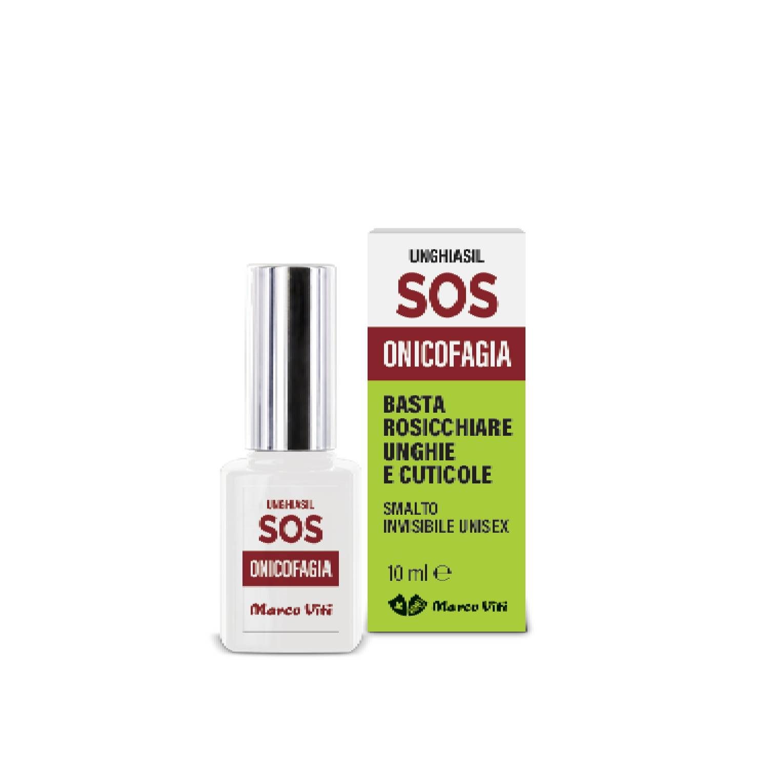 Marco Viti Unghiasil Sos Onicofagia Smalto Invisibile 10ml