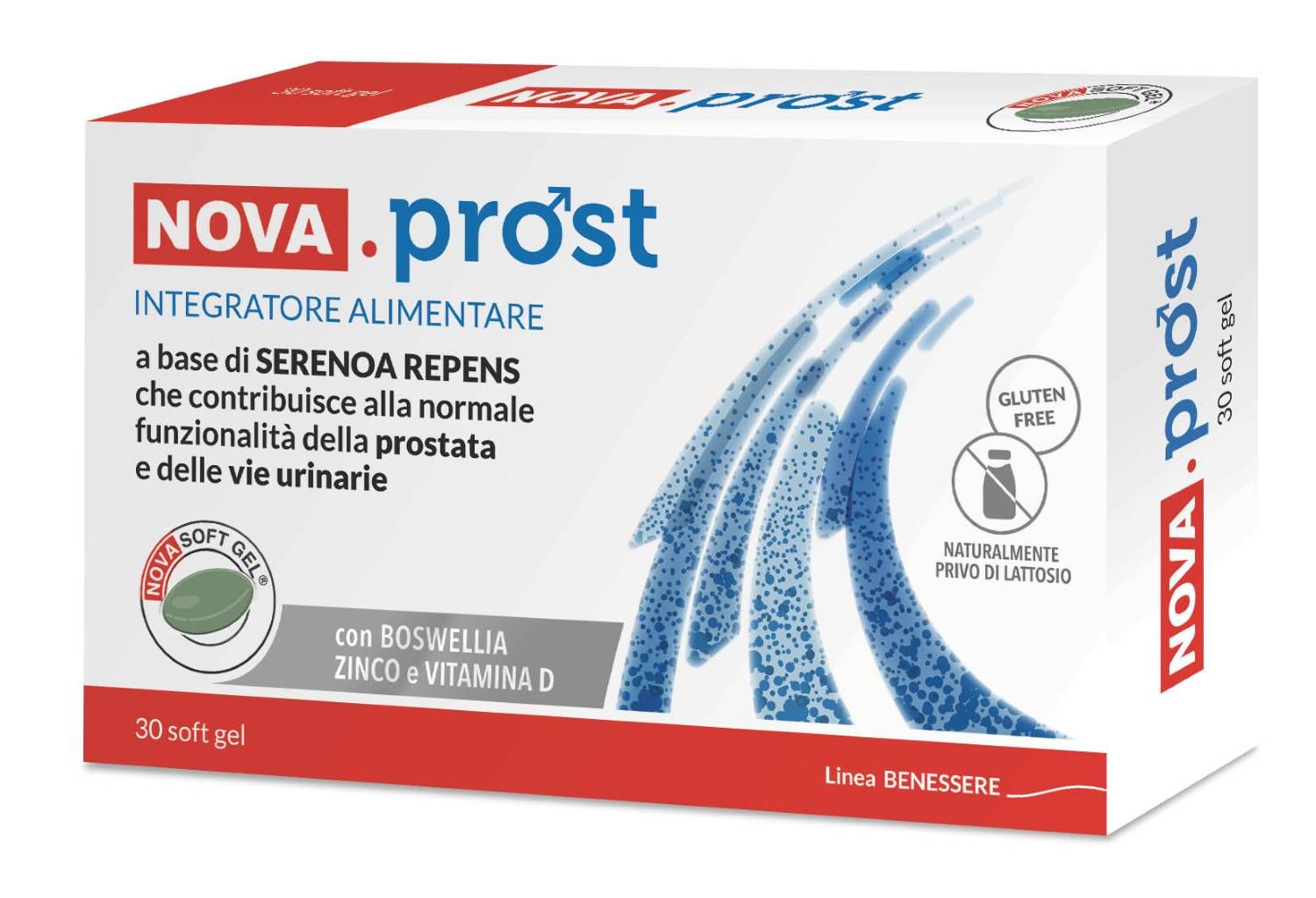 Nova Prost Integratore Prostata 30 Capsule Softgel