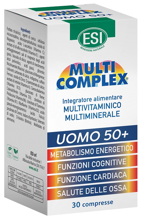 Esi Multicomplex Uomo 50+ 30 Compresse