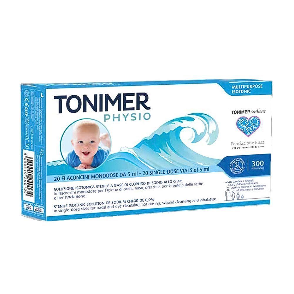 Tonimer Physio Monodose Soluzione Isotonica 20 Flaconcini