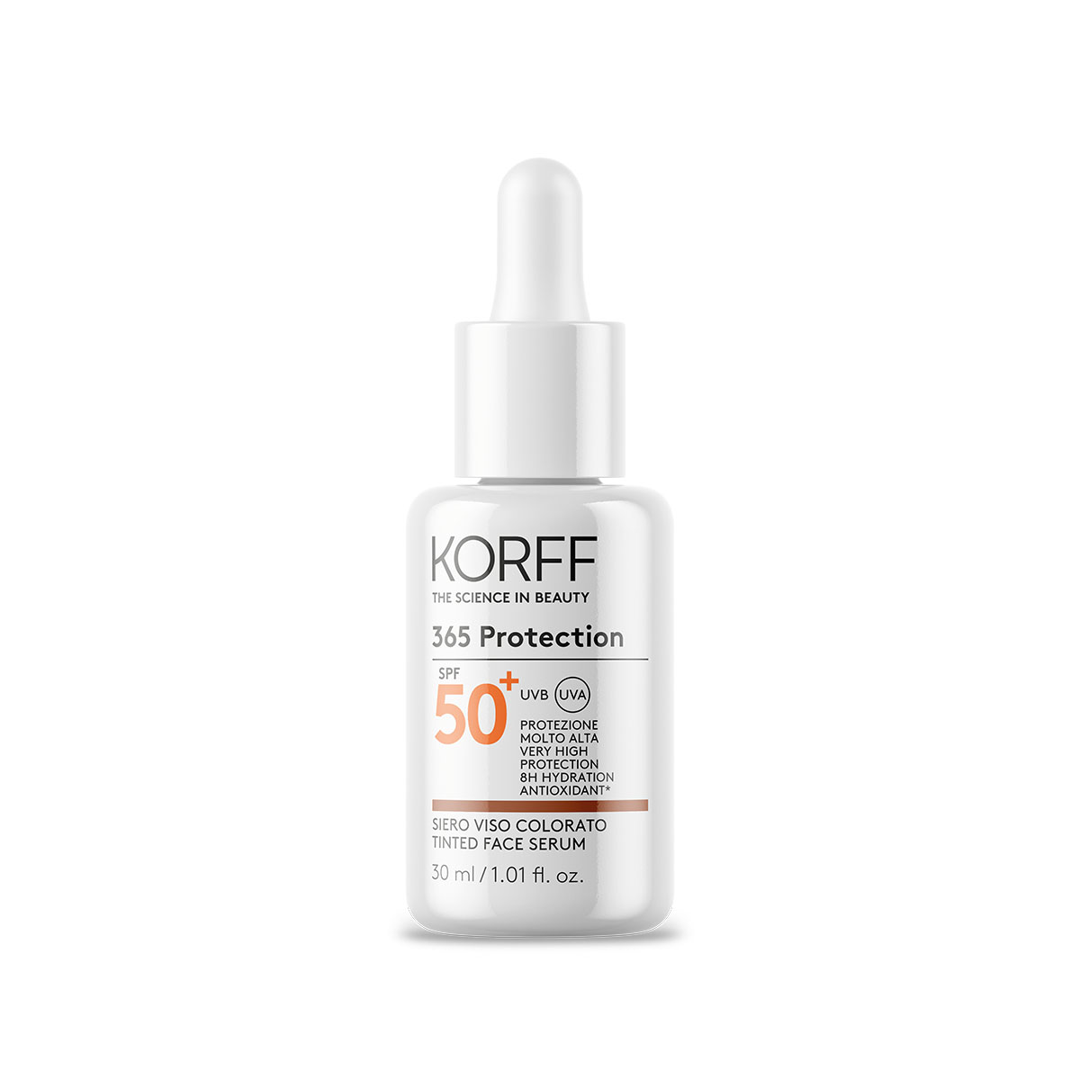 Korff 365 Protection Siero Viso Colorato Spf 50+ 30ml