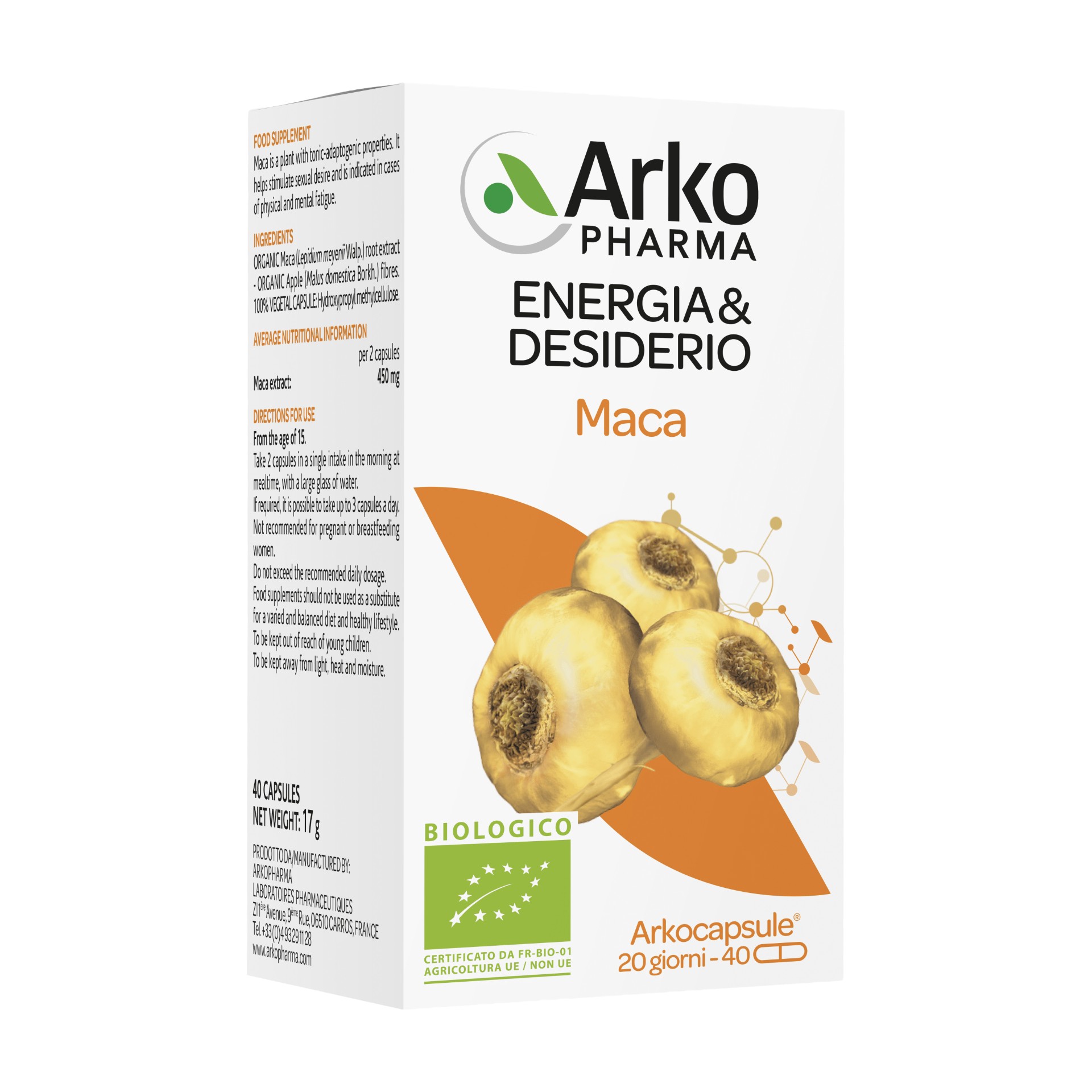 image - 980815056 - ARKO CAPSULE MACA BIO 40 CAPSULE - 4736967_4.jpg