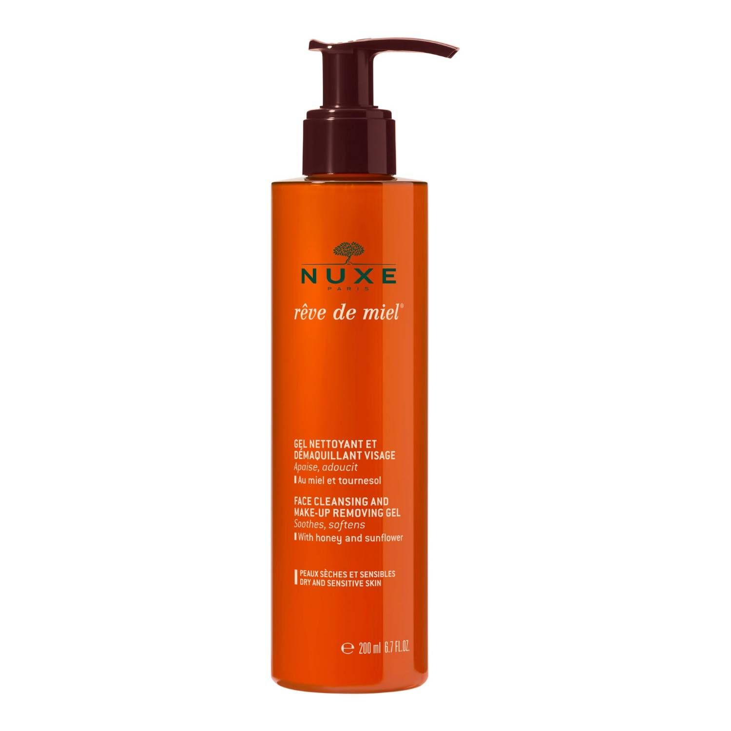 Nuxe Rêve De Miel Gel Struccante E Detergente Al Miele 200ml