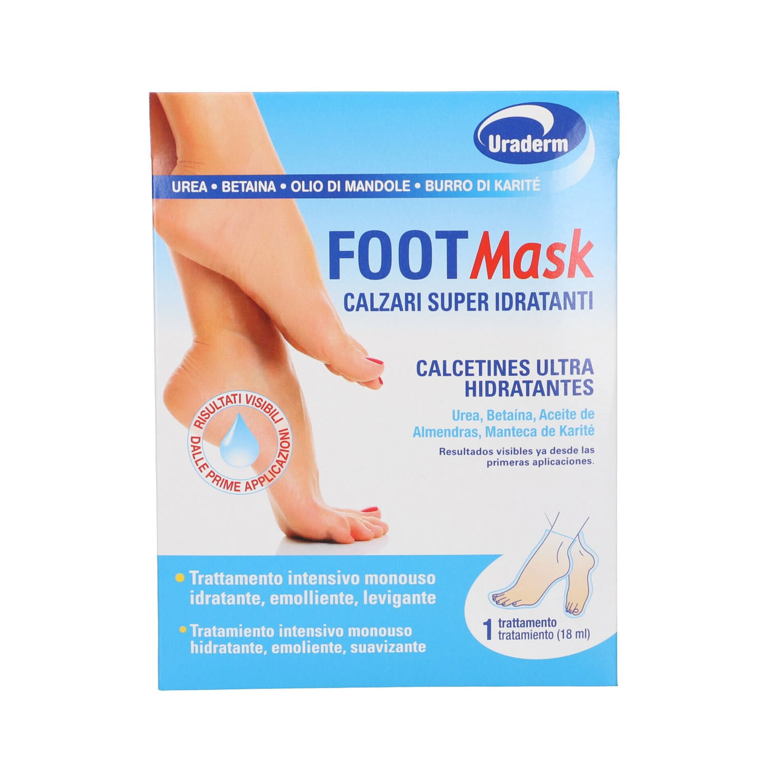 image - 988106579 - URADERM FOOT MASK BUSTA MONOUSO 18 ML - 4756699_1.jpg