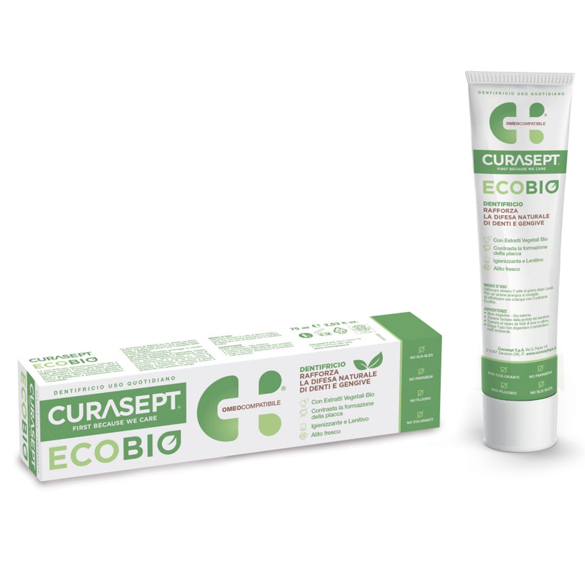 Curasept Ecobio Dentifricio 75ml