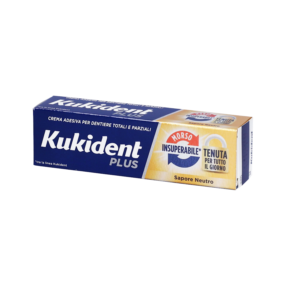 image - 983513728 - KUKIDENT PLUS DOPPIA AZIONE CREMA ADESIVA DENTIERE 40 G - 4709211_1.png