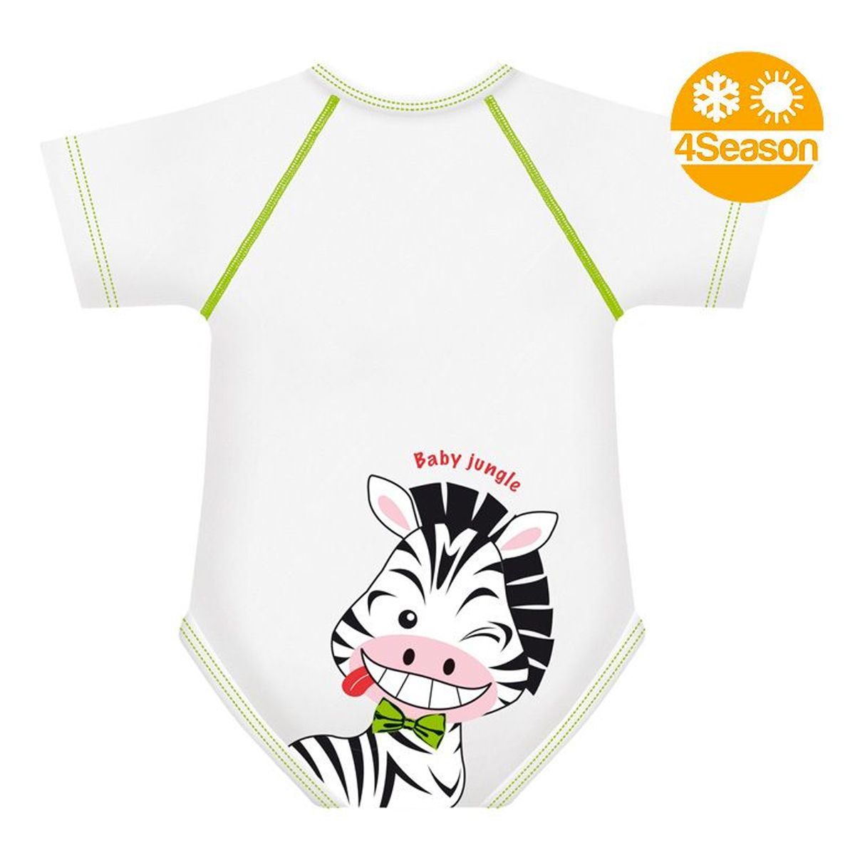 J-bimbi 0-36 Mesi Baby Jungle Collection Zebra Body Neonato