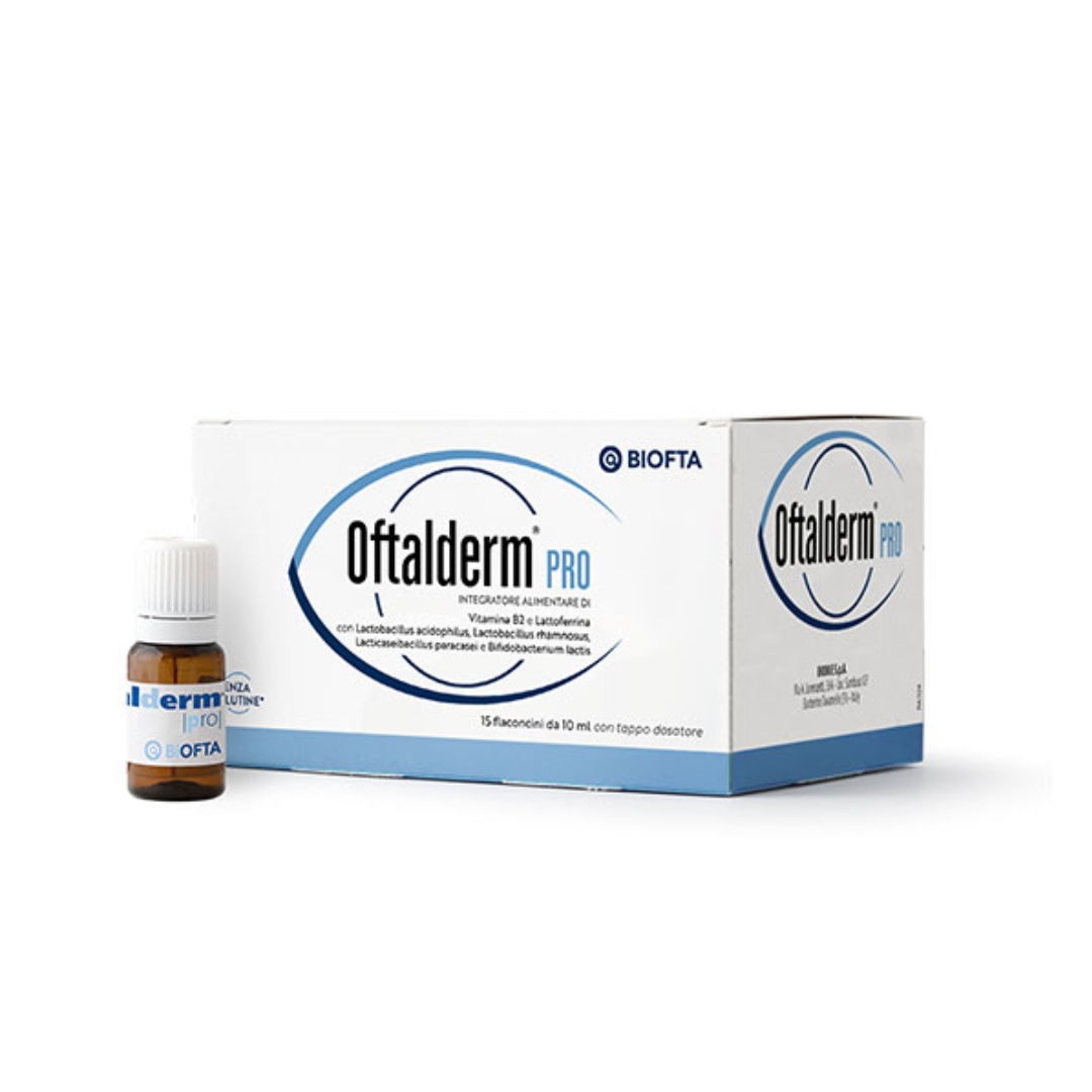 Oftalderm Pro Integratore Capacità Visiva 15 Fiaconcini