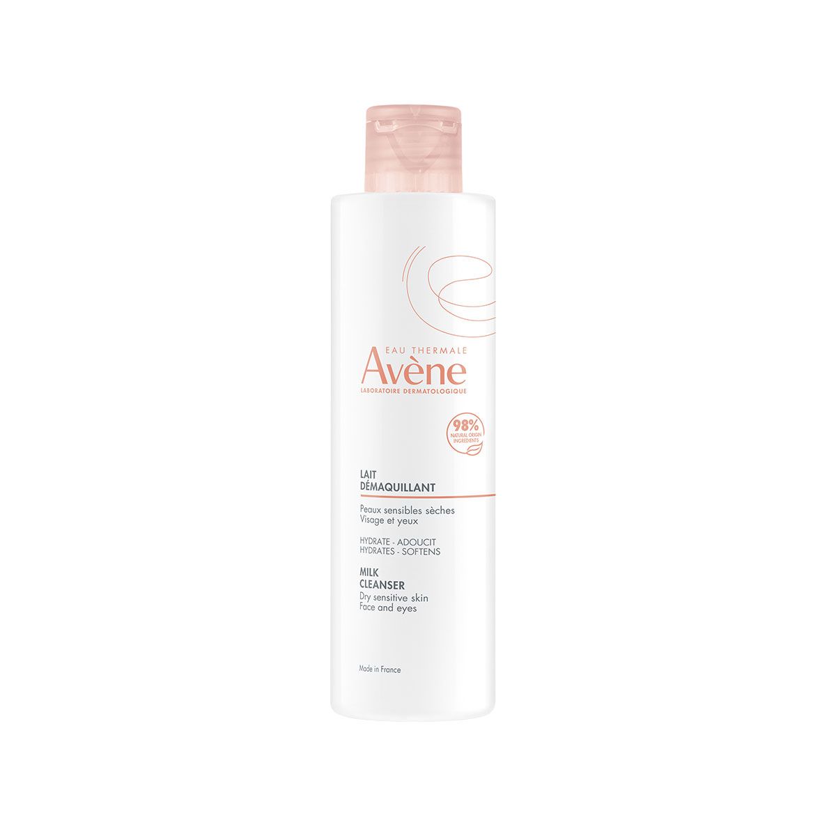 Avène Les Essentiels Latte Detergente Pelle Sensibile Secca 200ml