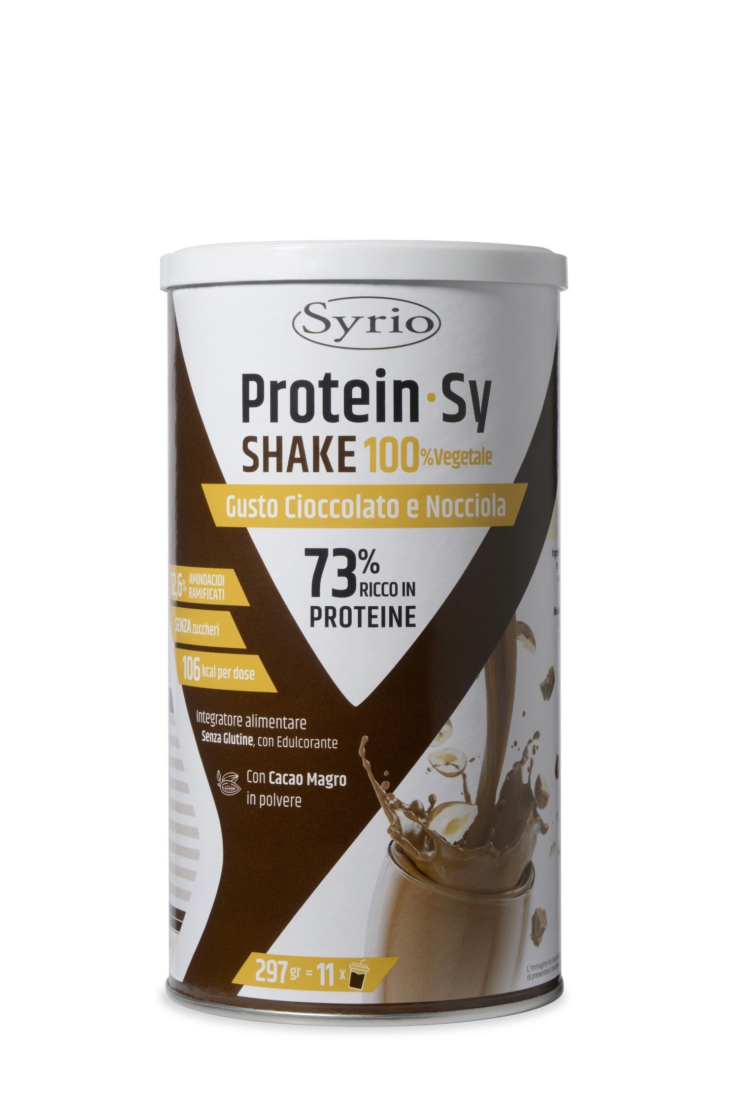 Syrio Protein-sy Shake Vegetale Cioccolato Integratore 297g